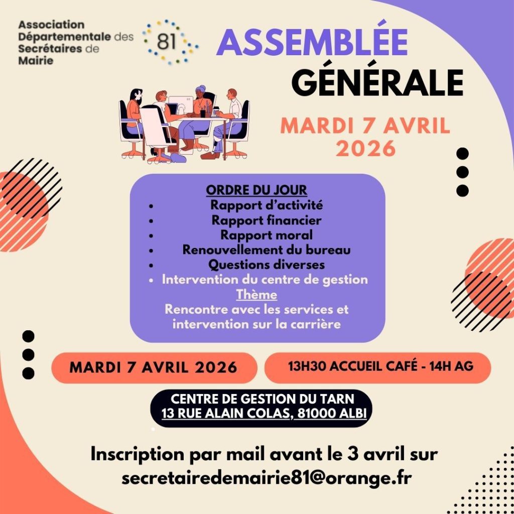 Assemblée générale 2026